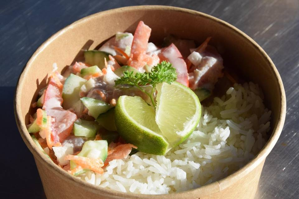 Poisson cru à la tahitienne