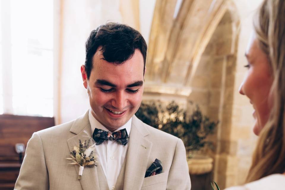Boutonnière du marié