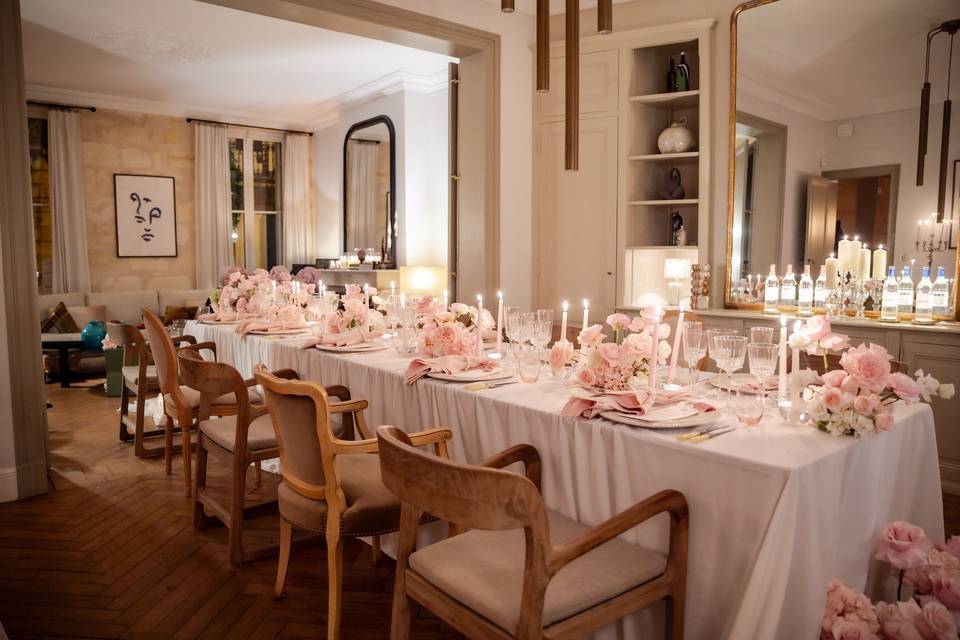 Table d'honneur