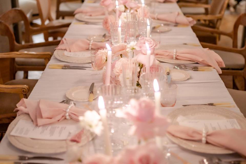 Table des mariés