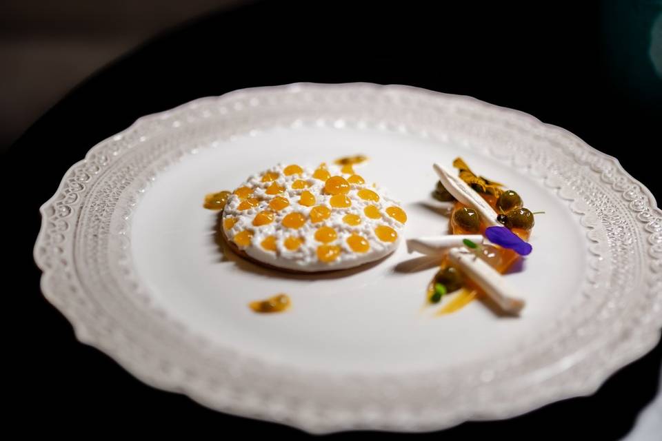 Dessert à l'assiette