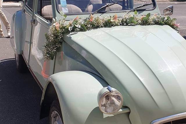 Décoration de voiture vintage