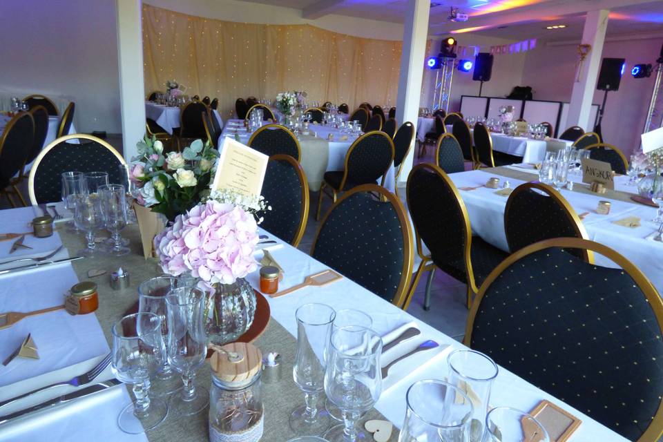Mariage 4/9/20 salle 90 personnes