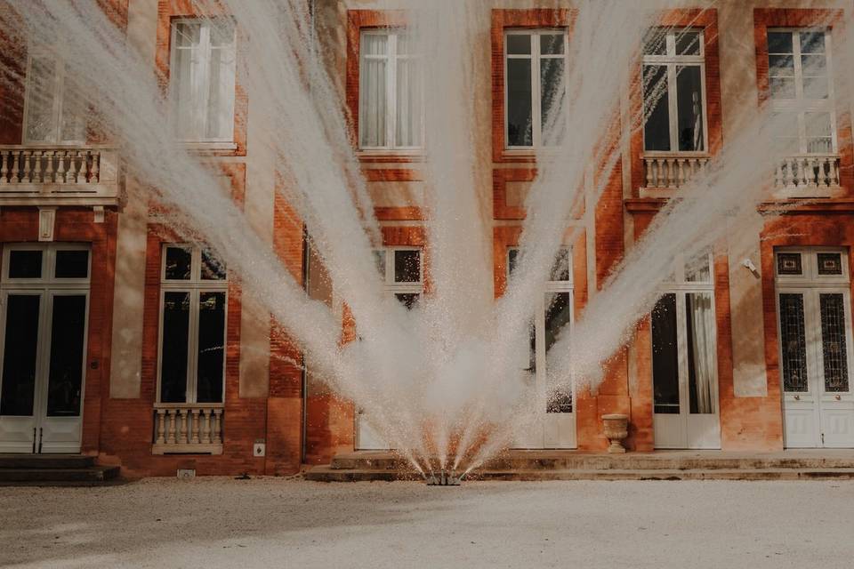 Feu d’artifice de jour