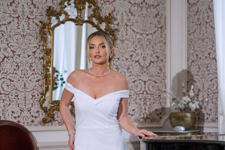 Robe col bateau