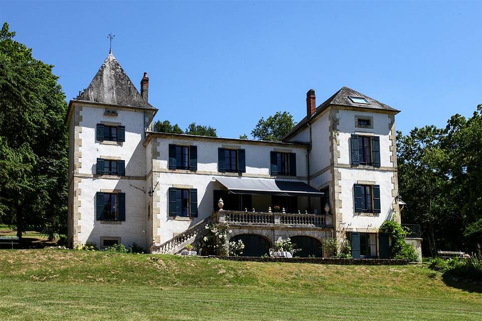 Extérieur côté piscine