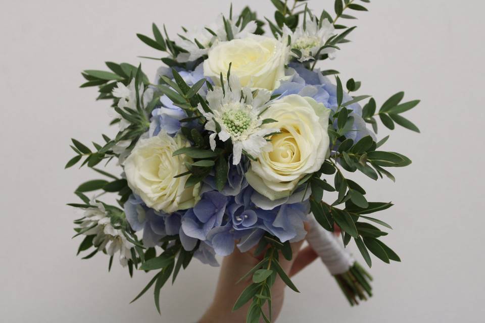 Bouquet de mariée rond 10
