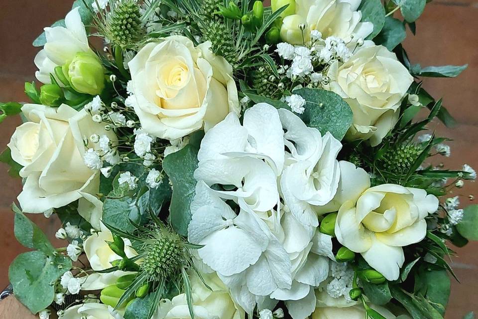 Bouquet de mariée rond 5