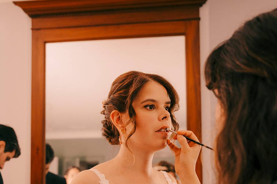 Make up et coiffure Mariée