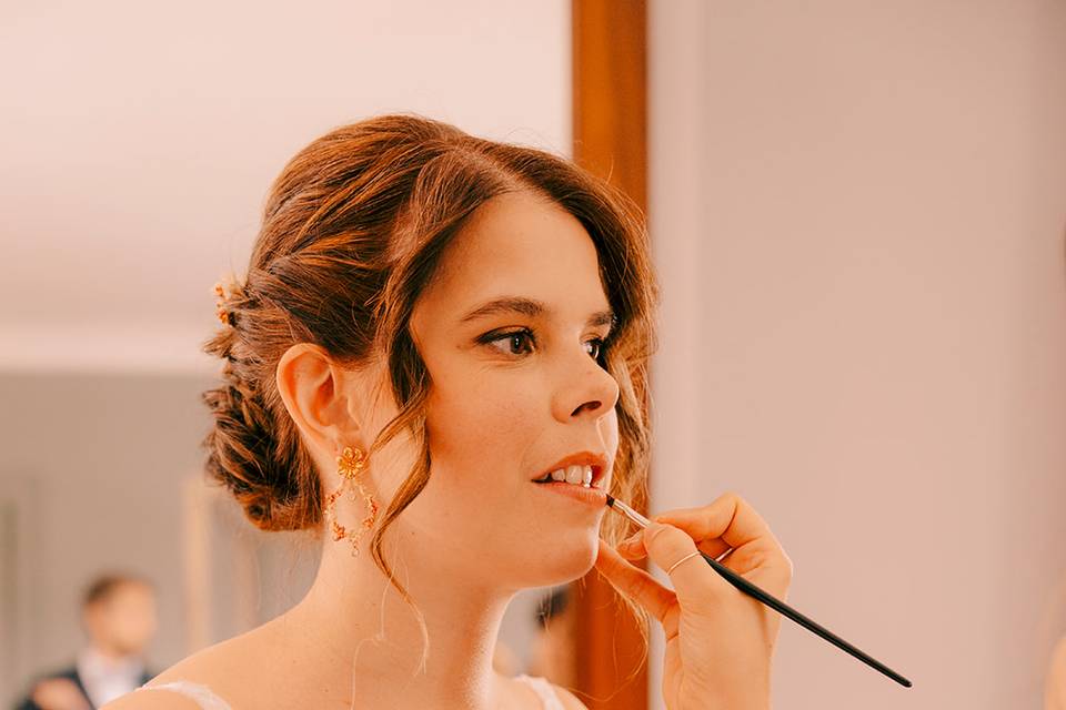 Make up et coiffure Mariée