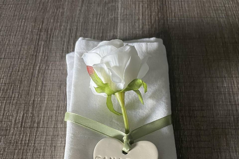 Porte-nom coeur