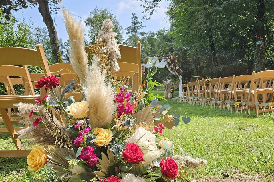 Mariage bordeaux et pêche