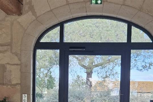 Table vue cour