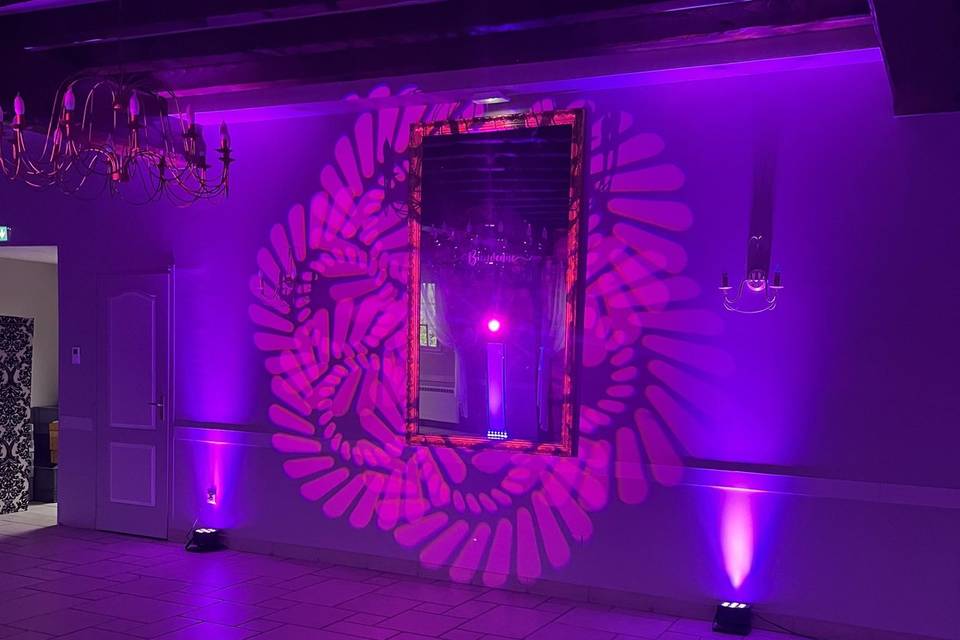 Mise en lumière avec par led