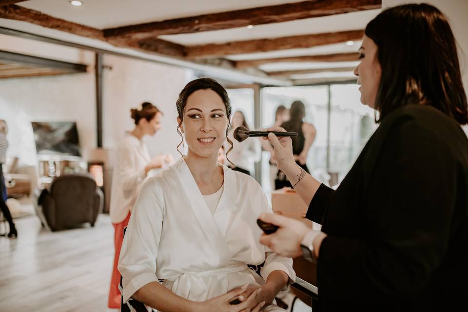 Makeup mariée