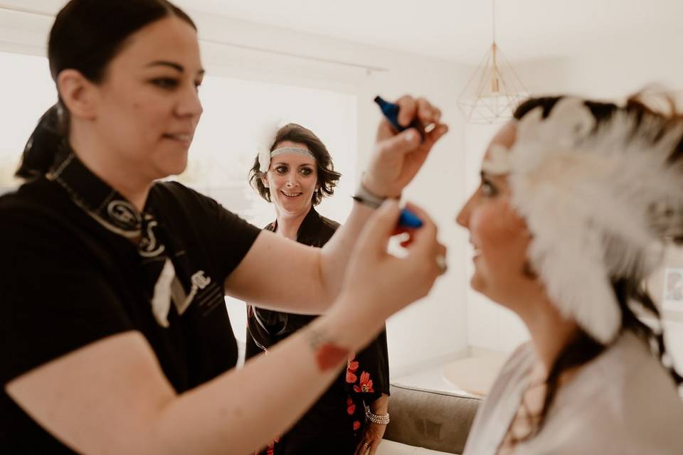 Makeup mariée