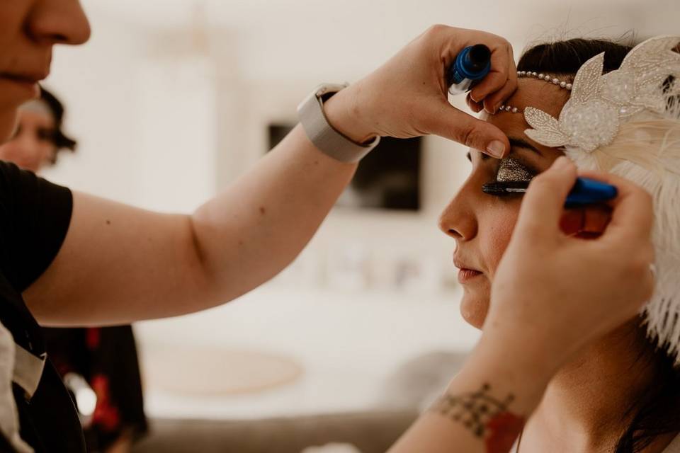 Makeup mariée