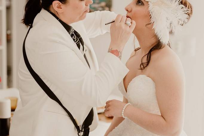 Makeup mariée