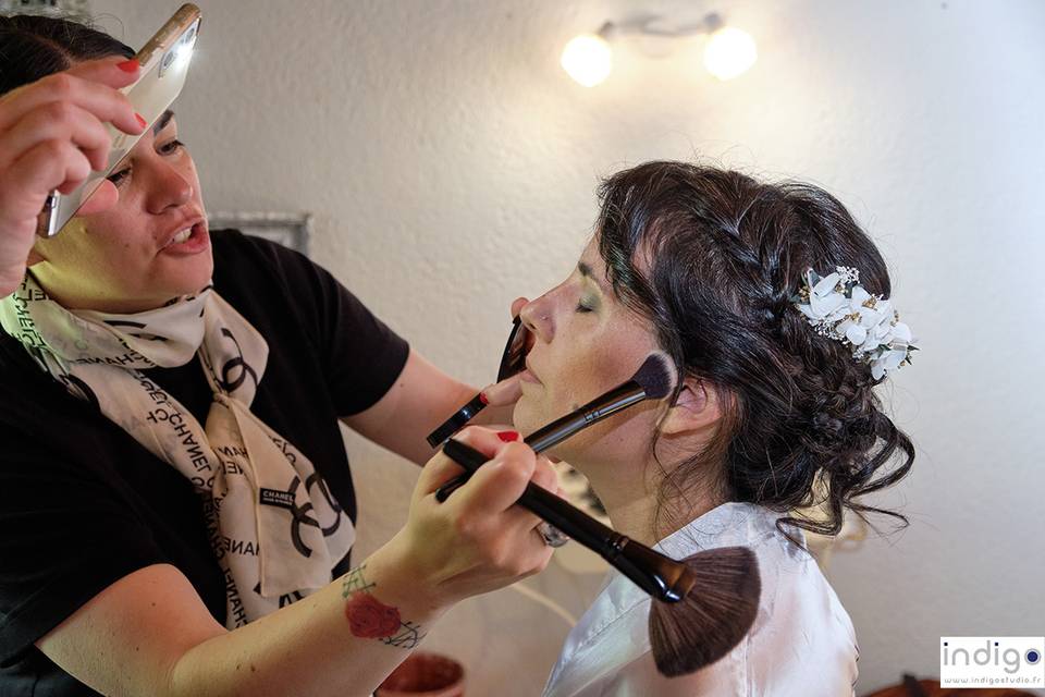 Makeup mariée