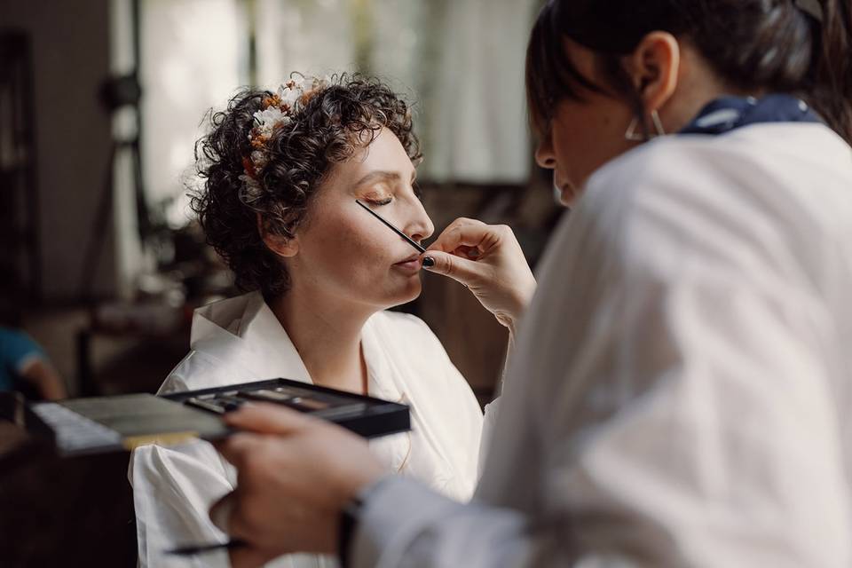 Makeup mariée