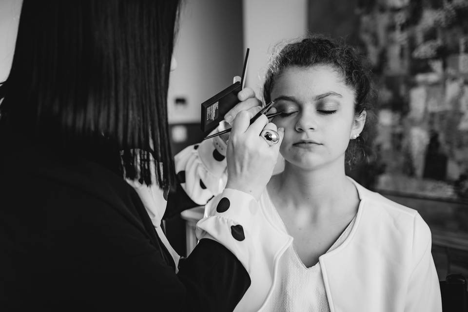 Makeup mariée