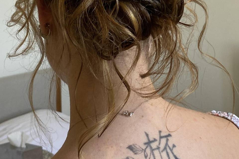 Chignon flou