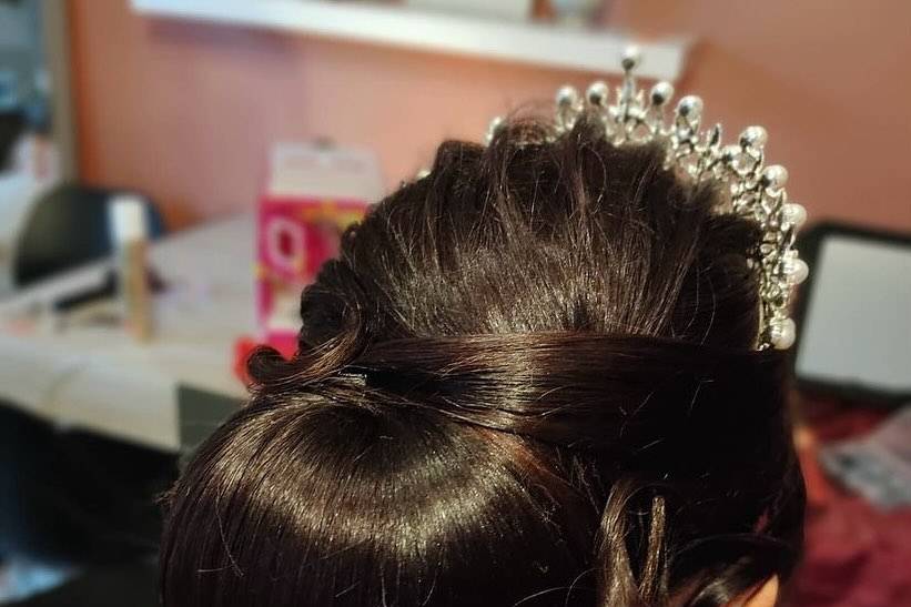 Chignon élégant