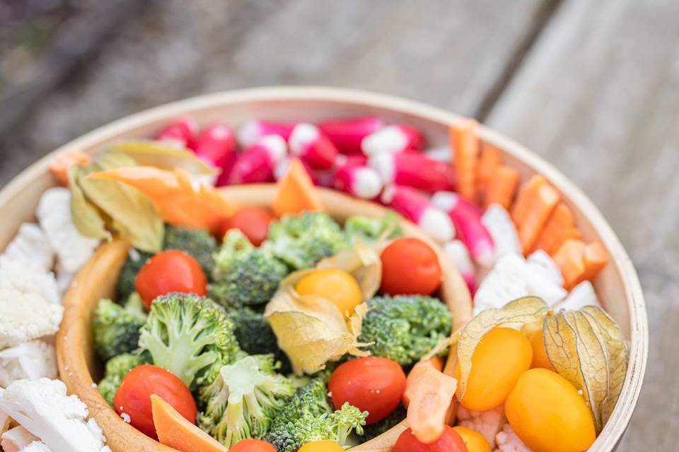 Plat de légumes