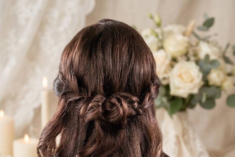 Tresse + wavy