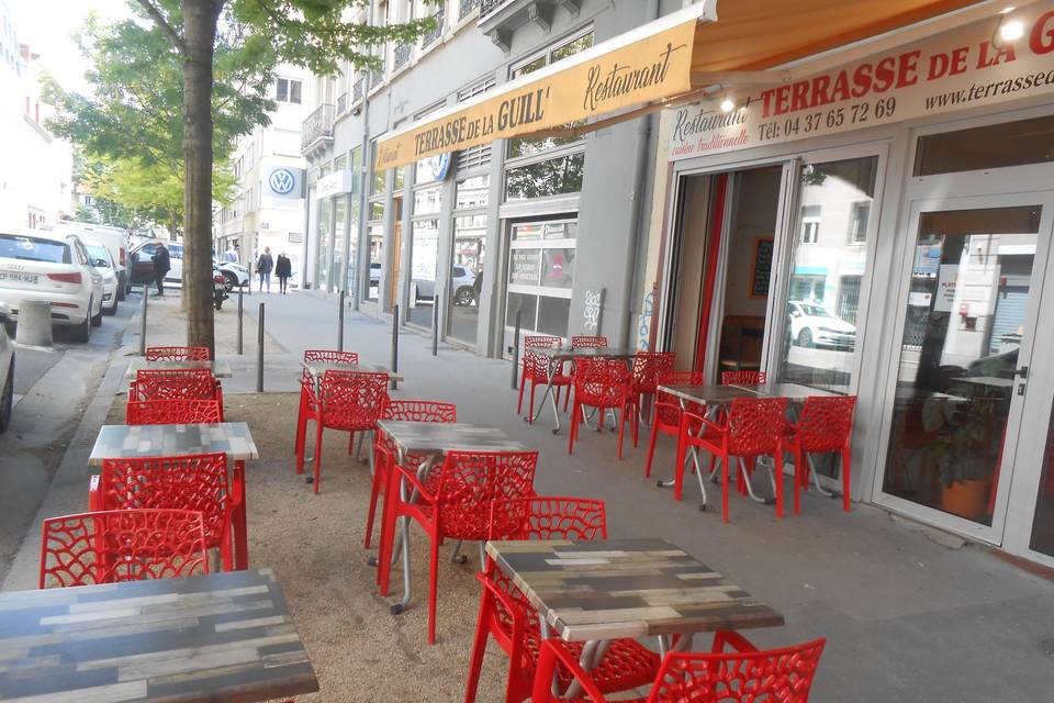 Terrasse de la Guill