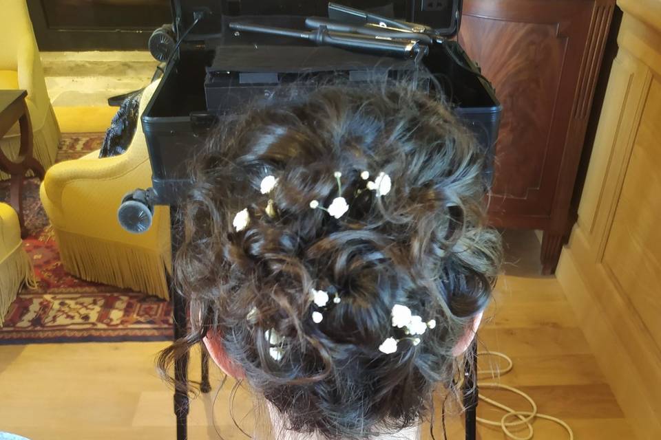Chignon flou