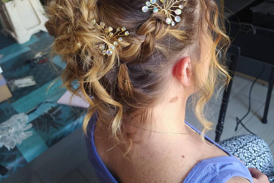Chignon flou