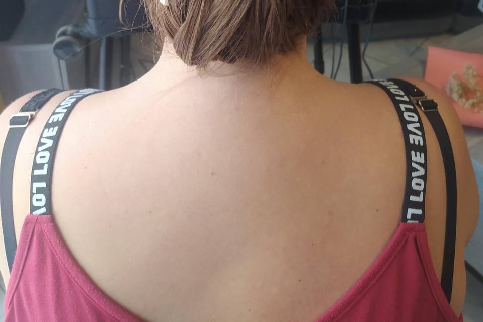 Chignon bas sophistiqué