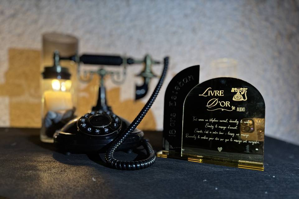 Livre d'or audio