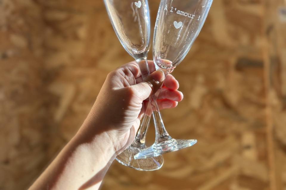 Verres gravés