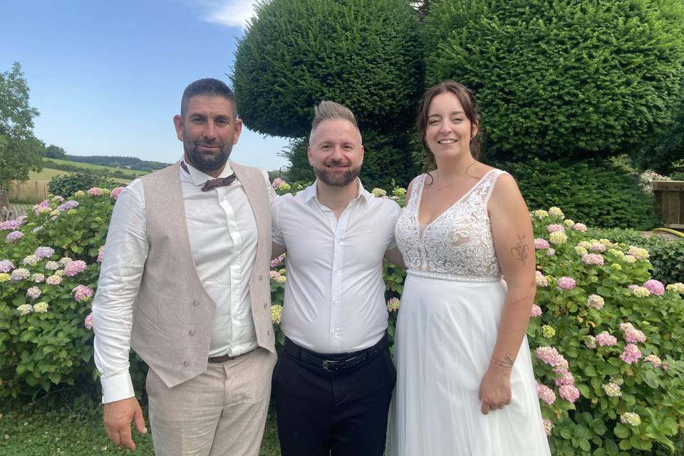 Avec les mariés du 20.06.2026