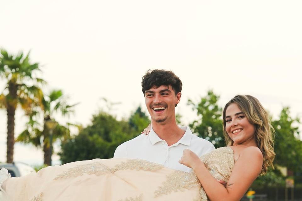 Le porté de la mariée