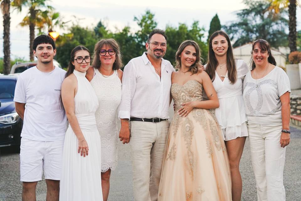 En famille après le mariage