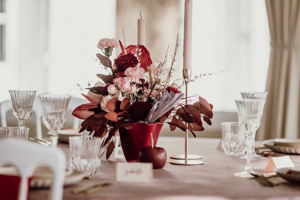 Saint Valentin table