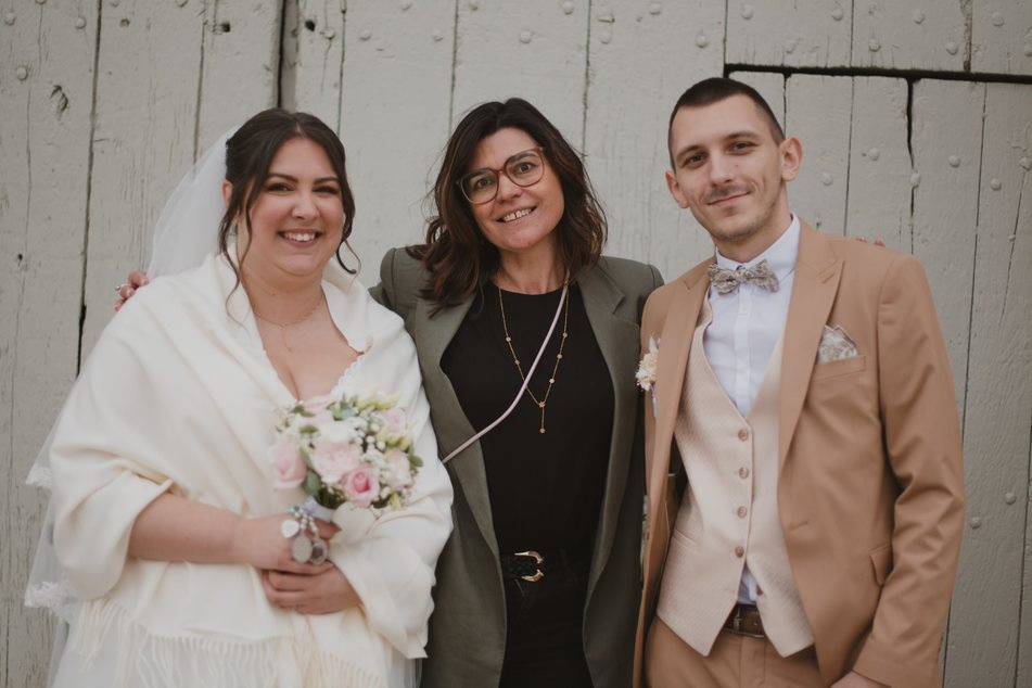 Couple et wedding planner
