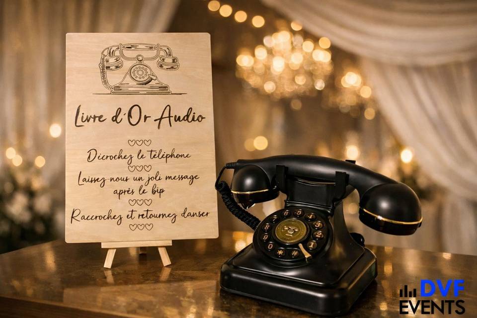 Livre d’Or Audio Vintage