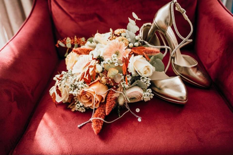 Detail mariée