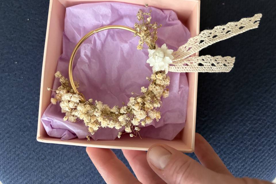 Mini couronne demoiselle