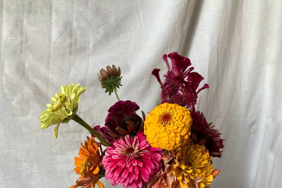 Bouquet mariés d'été
