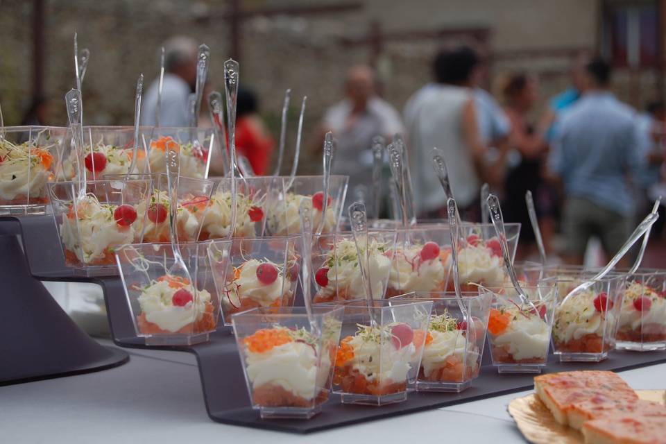 Verrine buffet