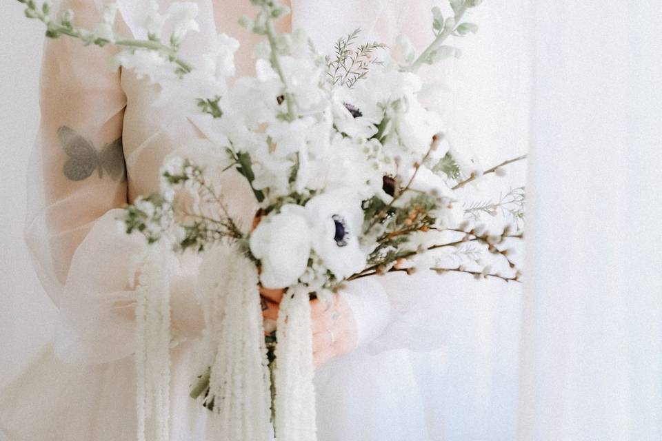 Préparatif de la mariée