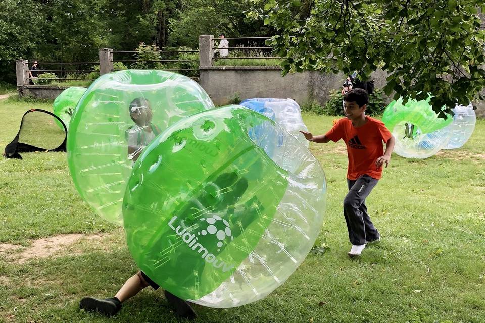 Bubble foot enfant