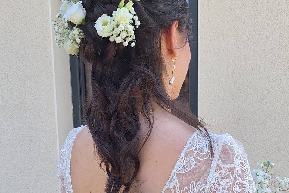 Coiffure et maquillage mariée