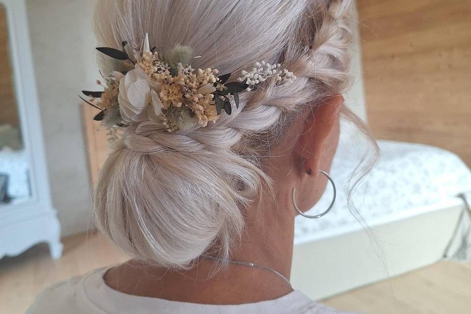 Chignon invitée