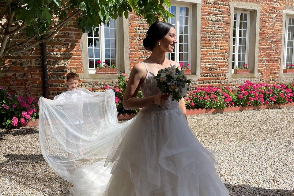 Coiffure et maquillage mariée